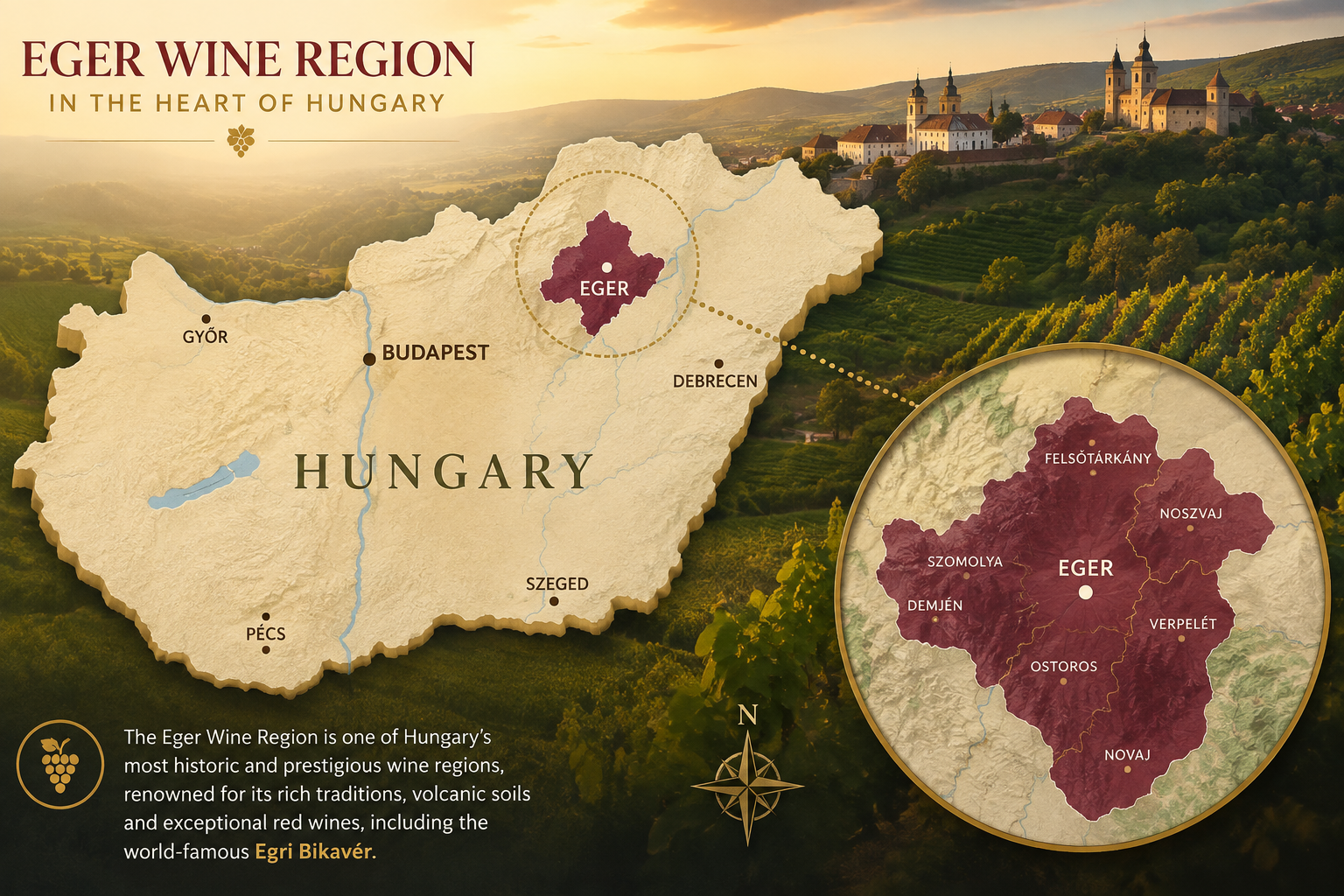 Eger Wine Region, Hungary