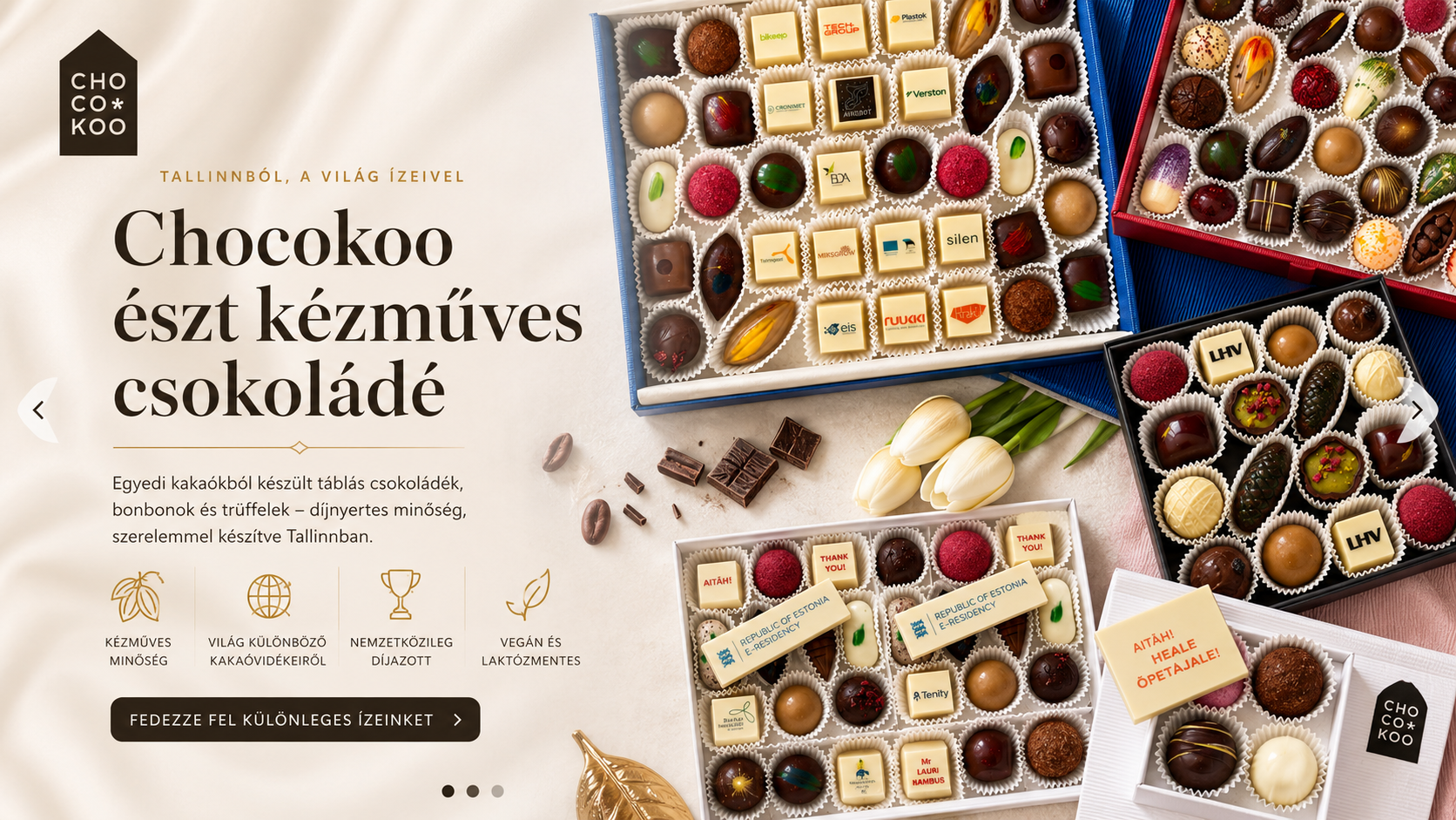 Chocokoo – Észt kézműves csokoládé Tallinnból